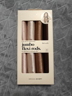 Kitsch Satin-Wrapped Jumbo Flexi Rods